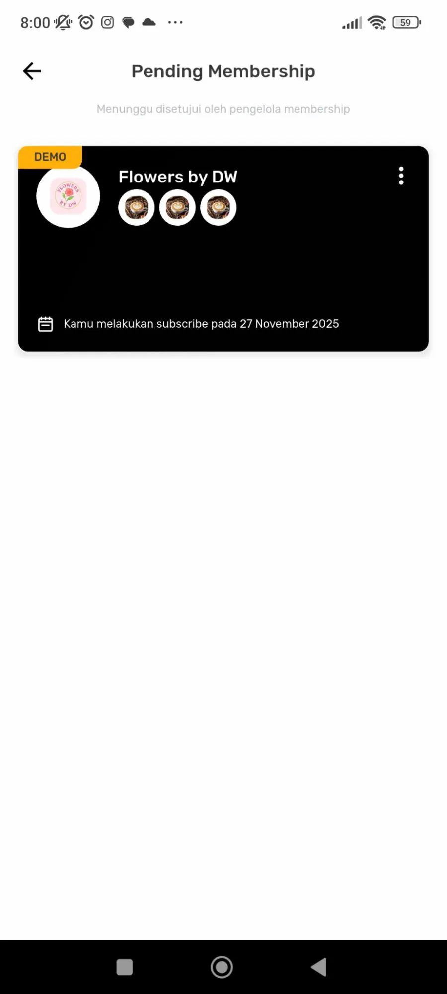 menerima undangan loyalty program